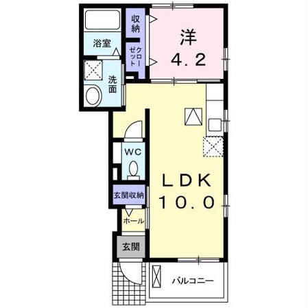 メゾン　クラール（奈良津町）の物件間取画像